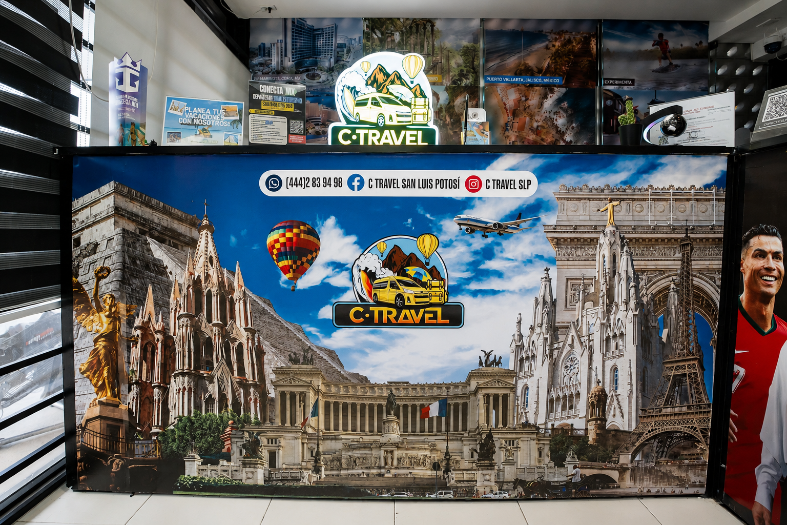 Área CTravel de la sucursal